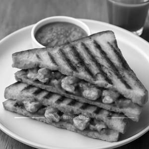 Paneer Tikka Grilled Sandwich