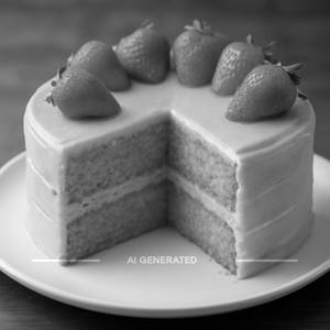 Strawberry Cake [500 gms]