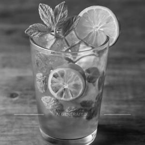 Blue Lagoon Mojito