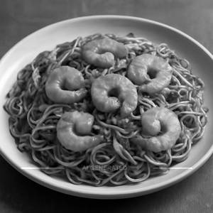Prawns Manchow Noodles