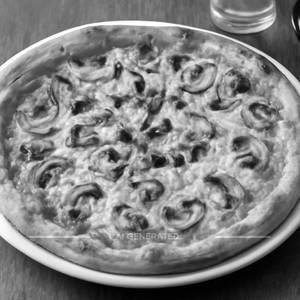Mushroom Pizza (8 inch)