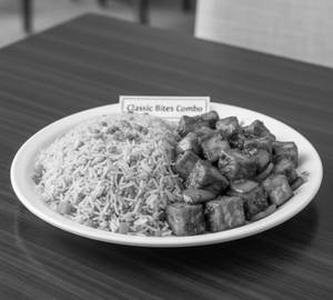 Classic Paneer Fried Rice + Chilli Paneer