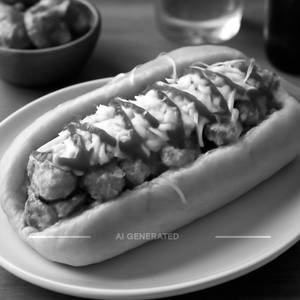 Paneer Cheese Hot Dog
