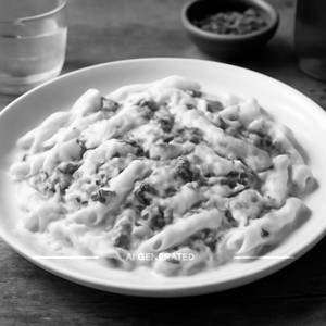 White sauce pasta