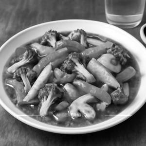 Exotic Vegetables in Hot Garlic Sauce