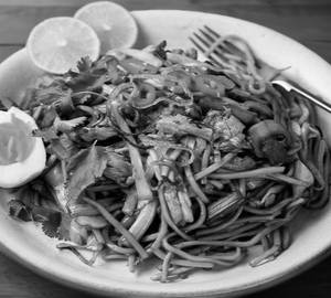 Spicy Chicken Egg Noodles