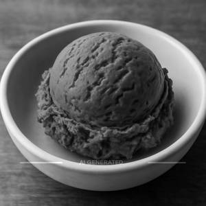 Blackcurrant Icecream+ Peri Peri French Fries