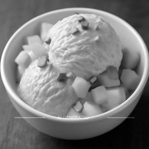 Mango Ice Cream (2 Scoops)