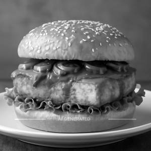 Spicy Paneer Burger