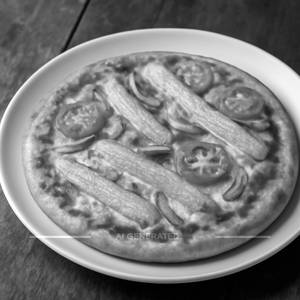 Babycorn Pizza