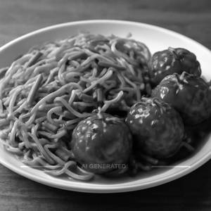 Veg Manchurian Noodles