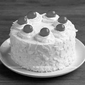 White forest cake