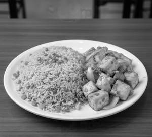 Tamam Special Fried Rice + Butter Garlic Paneer