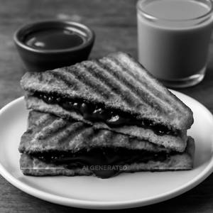 Chocolate Grilled Sandwich