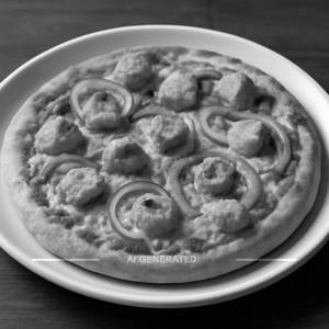 Paneer tikka pizza
