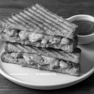 Grilled Chicken Cheese Sandwich