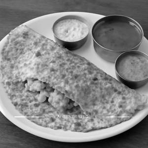 Onion Rava Masala Dosa
