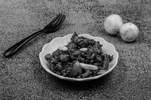 Mushroom Chilli Dry