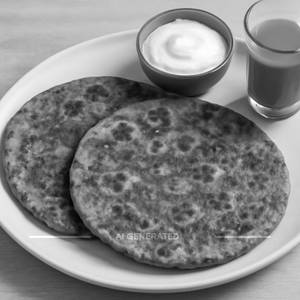 Palak paratha [2 pieces]