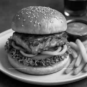 Peri Peri Paneer Burger