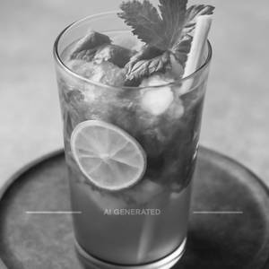 Blue Curacao Mojito