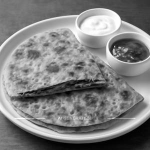 Matar Paratha