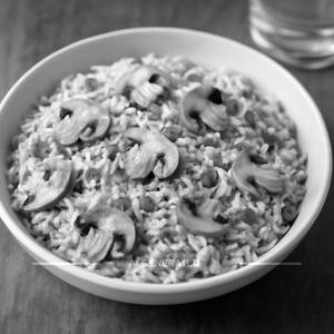Mushroom fried rice