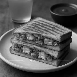 Spicy Paneer Sandwich
