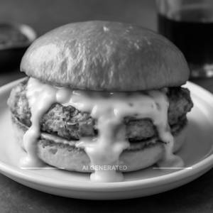 Chicken Cheese Burst Sandwich