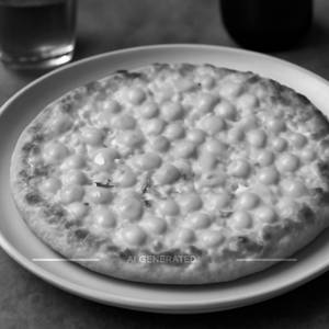 8" Corn Cheese Pizza