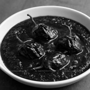 Baingan masala black gravy