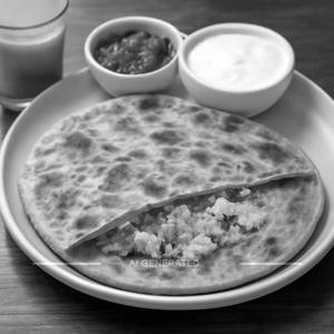 Paneer paratha
