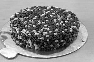 Choco Chips Cake [Eggless]             