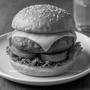 Veg Cheese Burger.