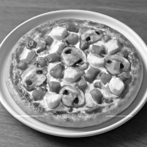7" Paneer & Mushroom Pizza