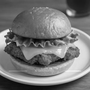 Chicken Cheese Burger
