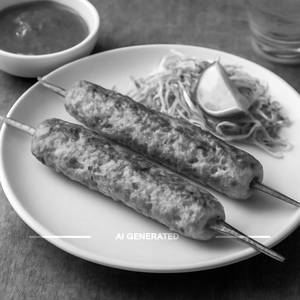 Chicken Seekh Kebab (Pack of 2)                            