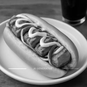 Paneer hot dog