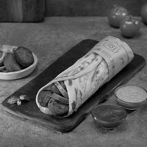 Chicken Kabab Tikki Roll