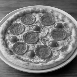 Salami Pizza