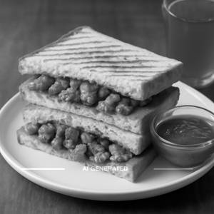 Chicken schezwan sandwich