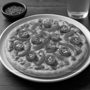 Jalapeno and Red Paprika Pizza