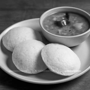 Idli Sambhar [3 Pieces] 