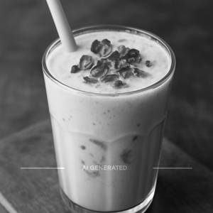 Rose milkshake