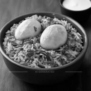 Egg biryani