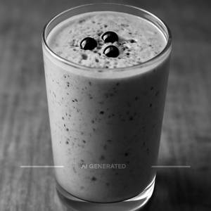 Blackcurrant lassi