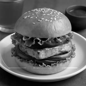 Classic paneer burger