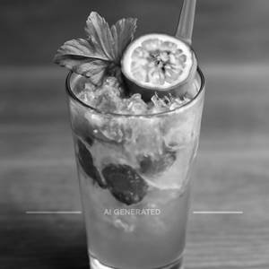 Blue Curacao Mojito