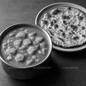 Kaju Paneer+tandoori Butter Roti
