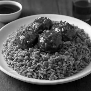 Veg Manchurian Schezwan Fried Rice 